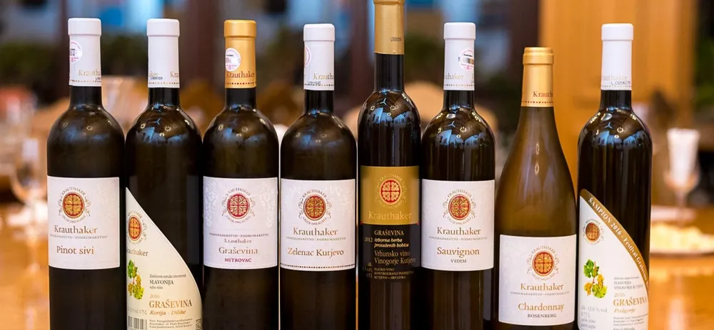 Experience the art of the aroma, flavor and color with Krauthaker wines