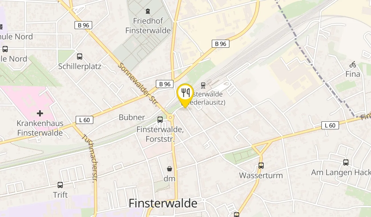 Karte — Goldener Hahn