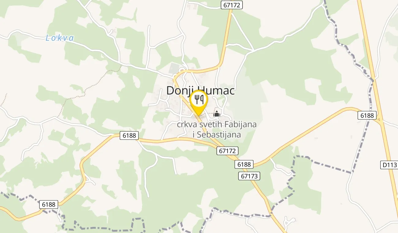 Map — Konoba Kopačina