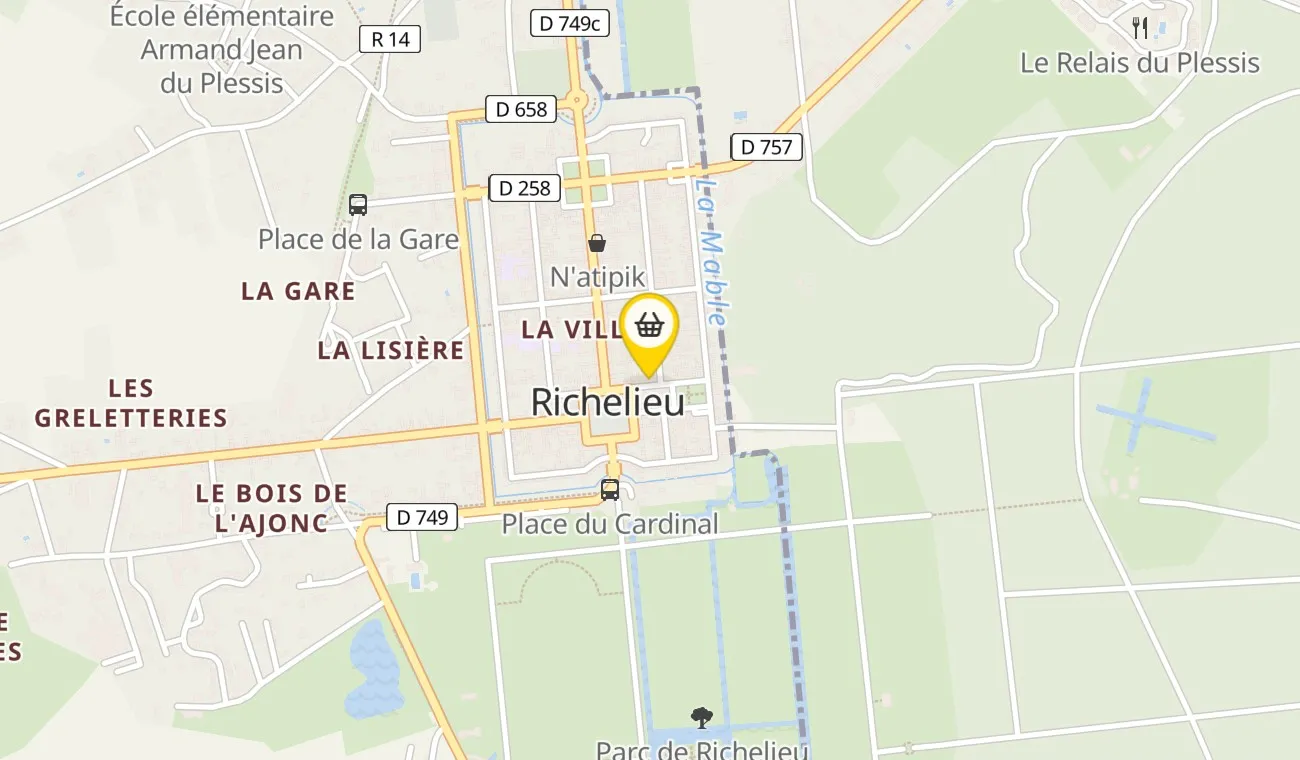 9 Rue de l'Hôtel de Ville, 37120 Richelieu, France