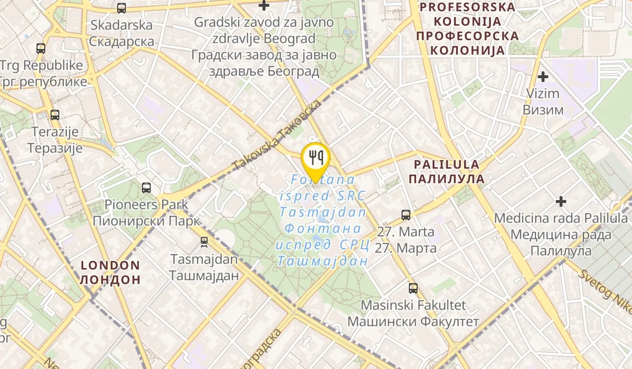 Map — ĆEVAPLIJA
