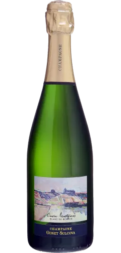 Gonet Sulcova - Cuvée Montgueux - BSA - Champagne bottle
