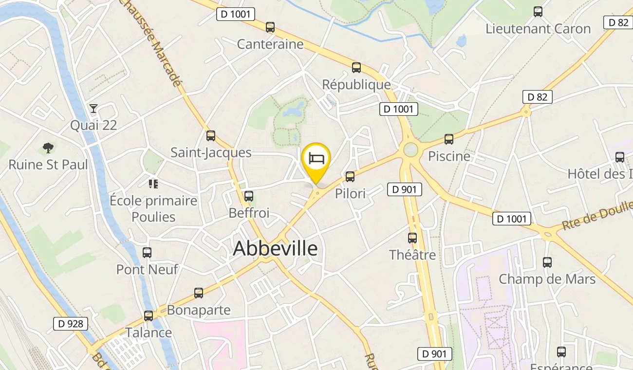 Plan — Mercure Abbeville