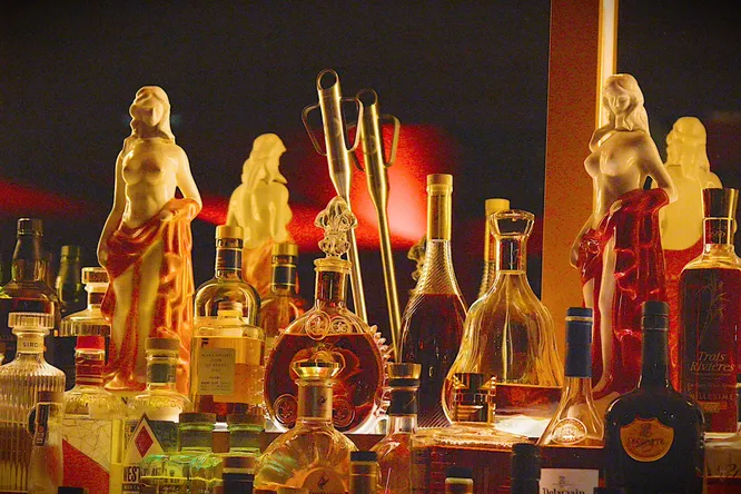 These spirits are served in works of art meant to be collected
