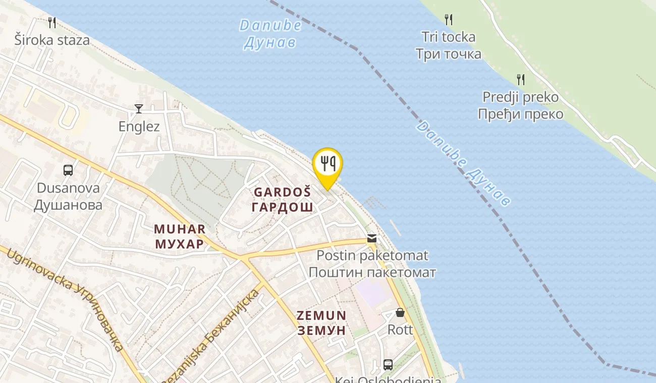 Mapa — RESTORAN MILAGRO