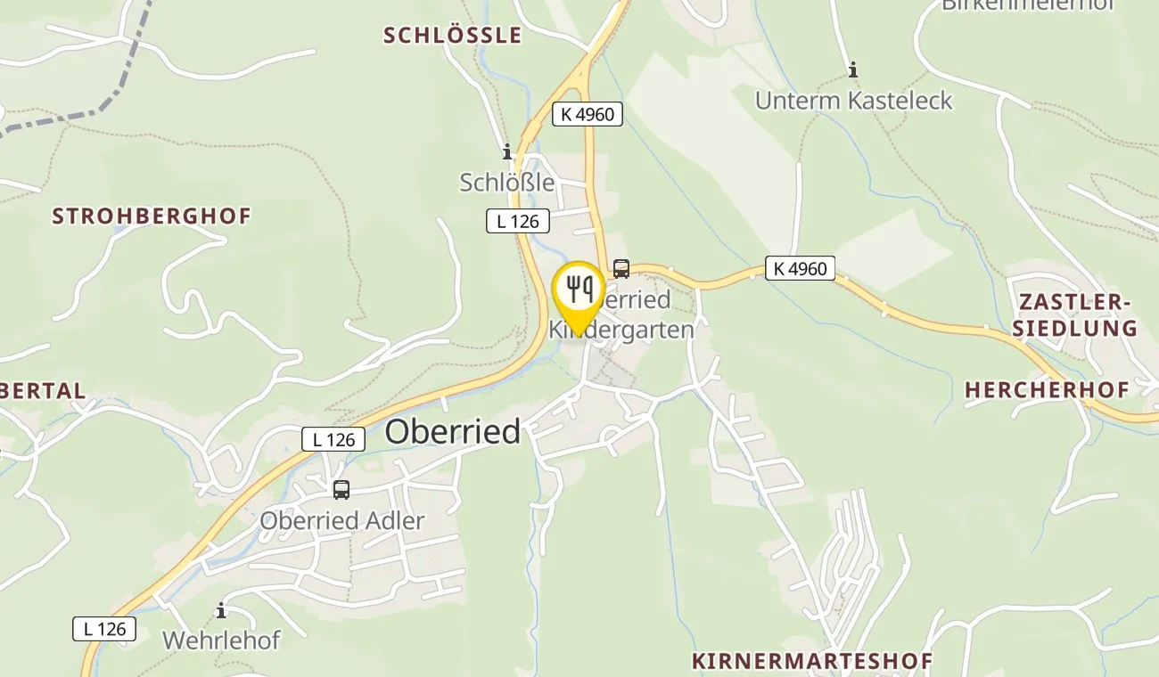 Karte — Gasthaus Sternen Post