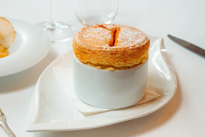Benjamin Chrétien Pear Caramel Soufflé