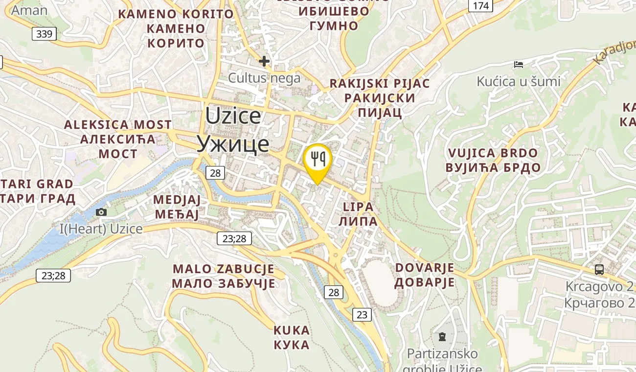 Map — RESTORAN GOSTILJE