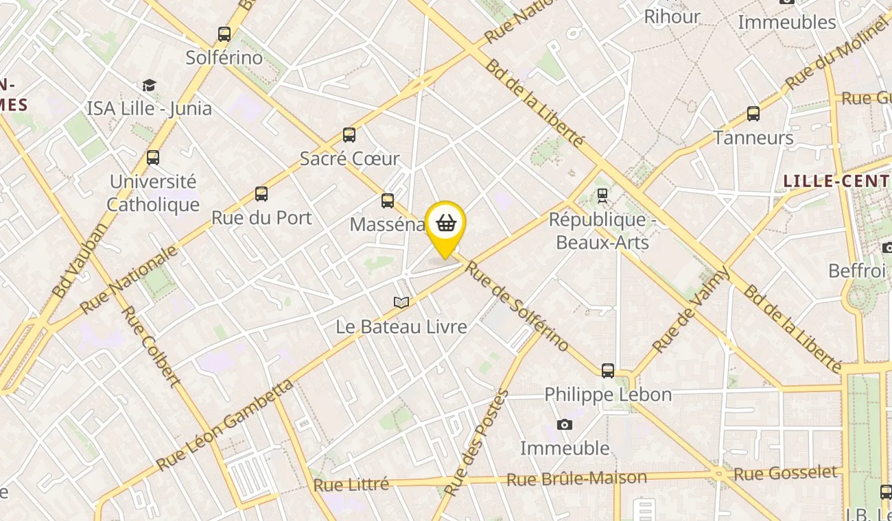 Map — L'Origine du Thé