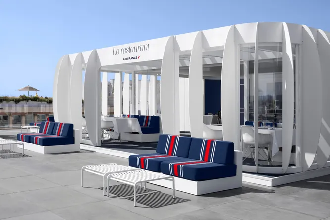 Air France installe sa Business Class sur les toits de Paris