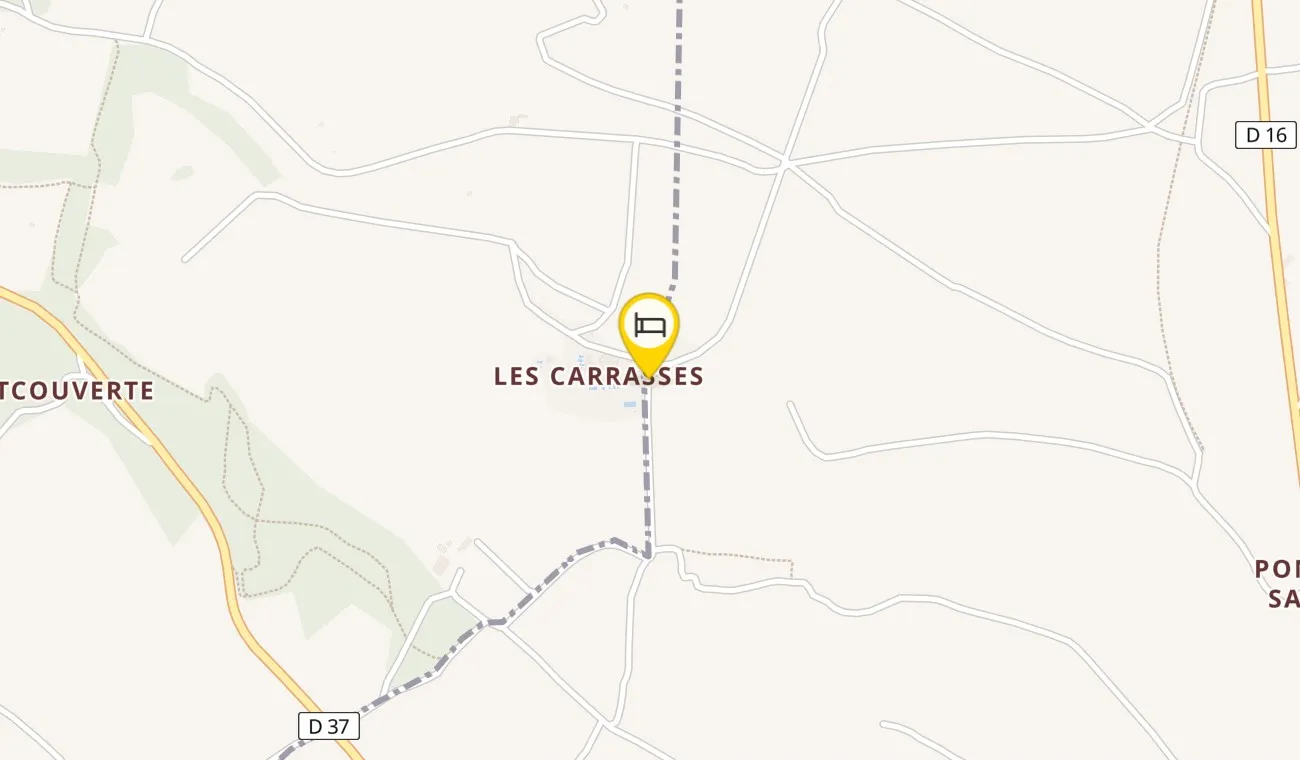 Plan — Château les Carrasses
