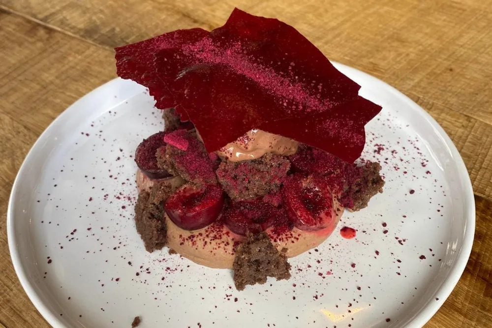 Cherry beet chocolate