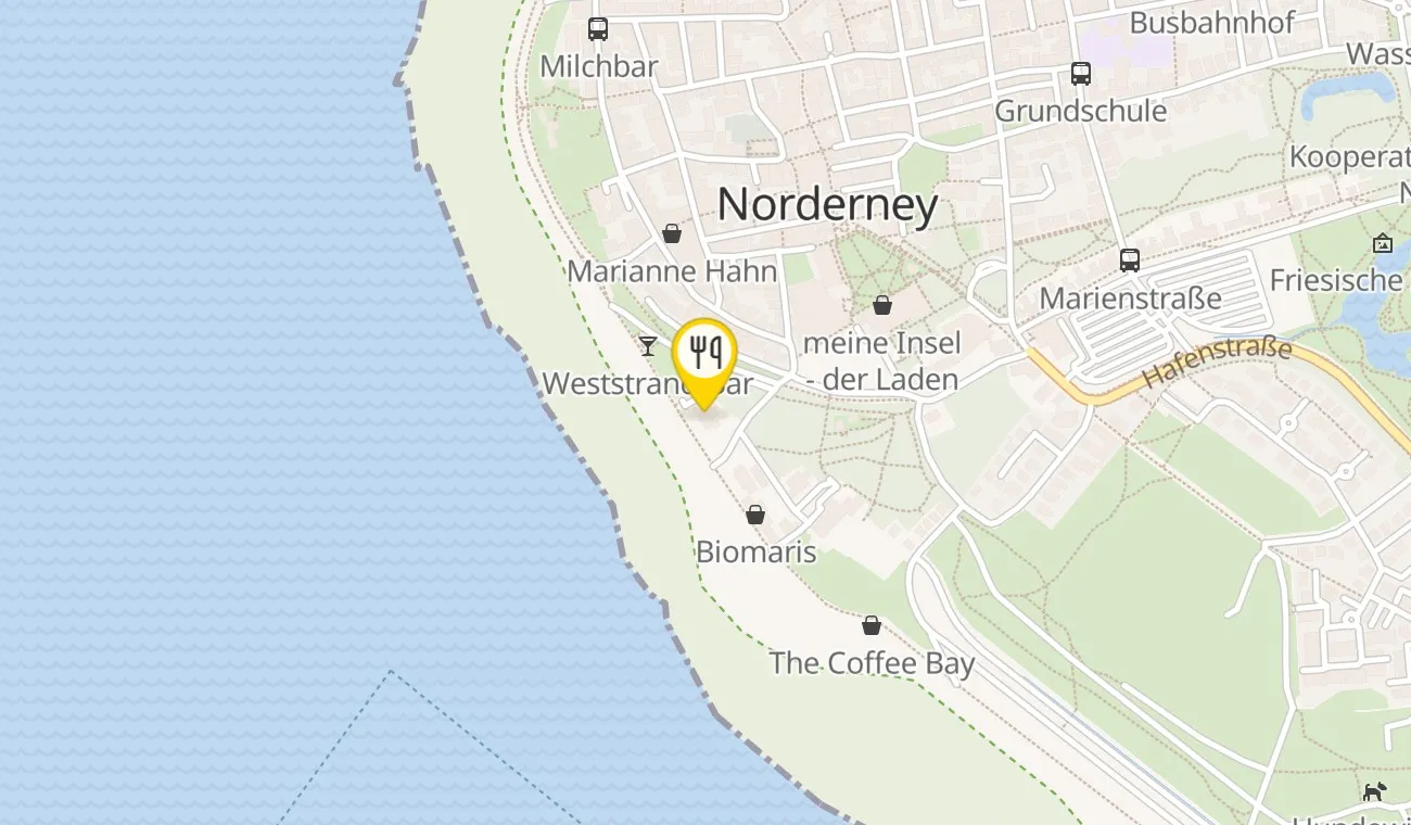 Karte — Müllers auf Norderney