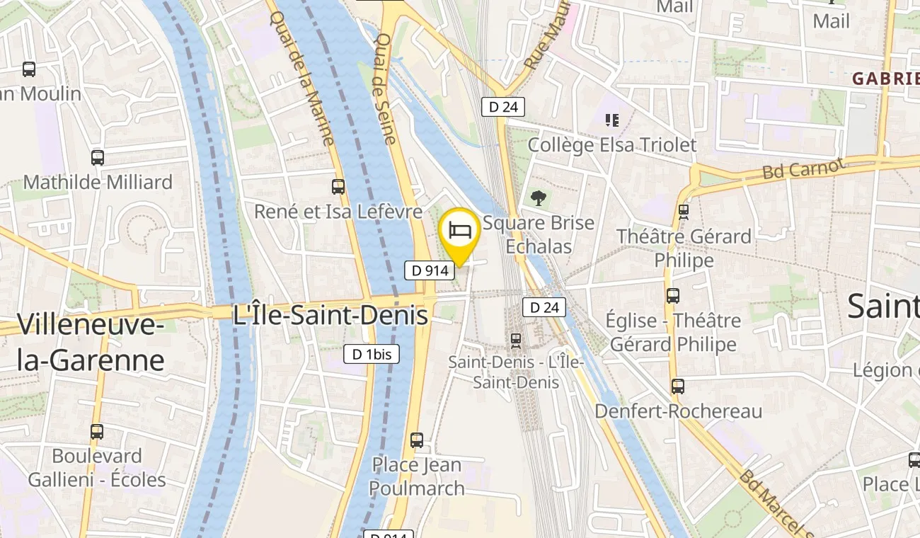 1 Rue Rosa Parks, 93200 Saint-Denis, France