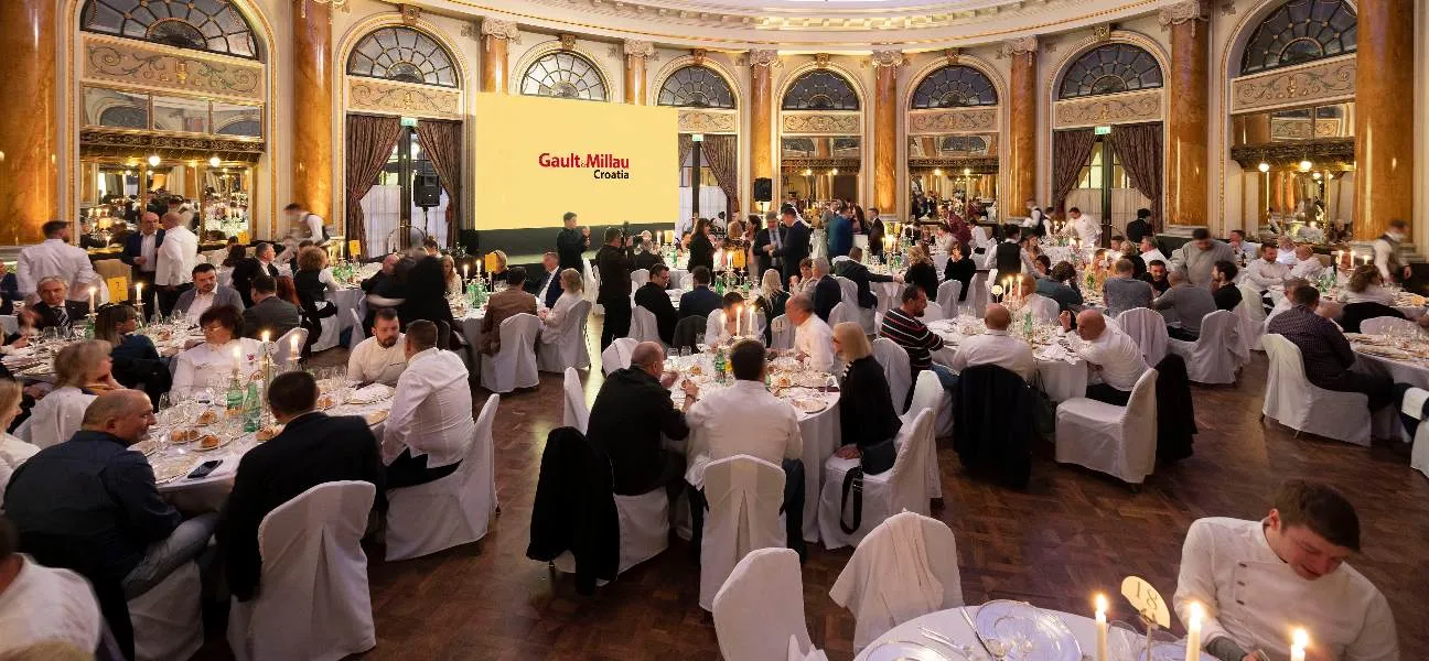 Gala večera dodjele trofeja Gault&Millau Croatia 2022 u hotelu Esplanade