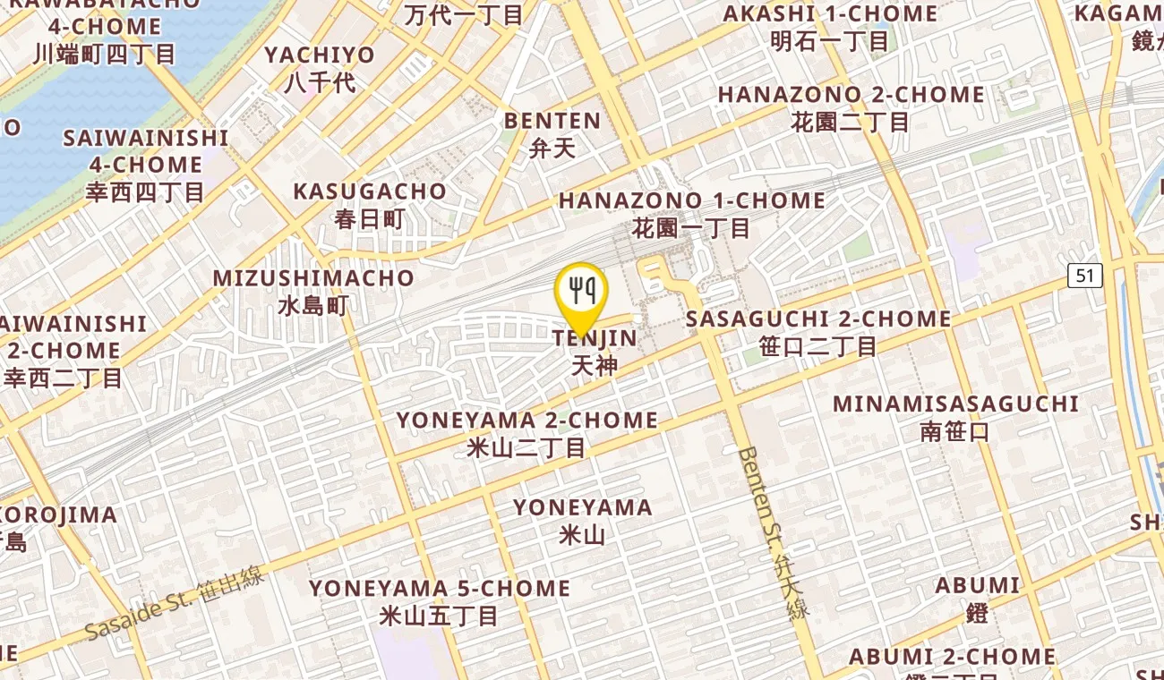 Map — Niigata Urashima Kohei