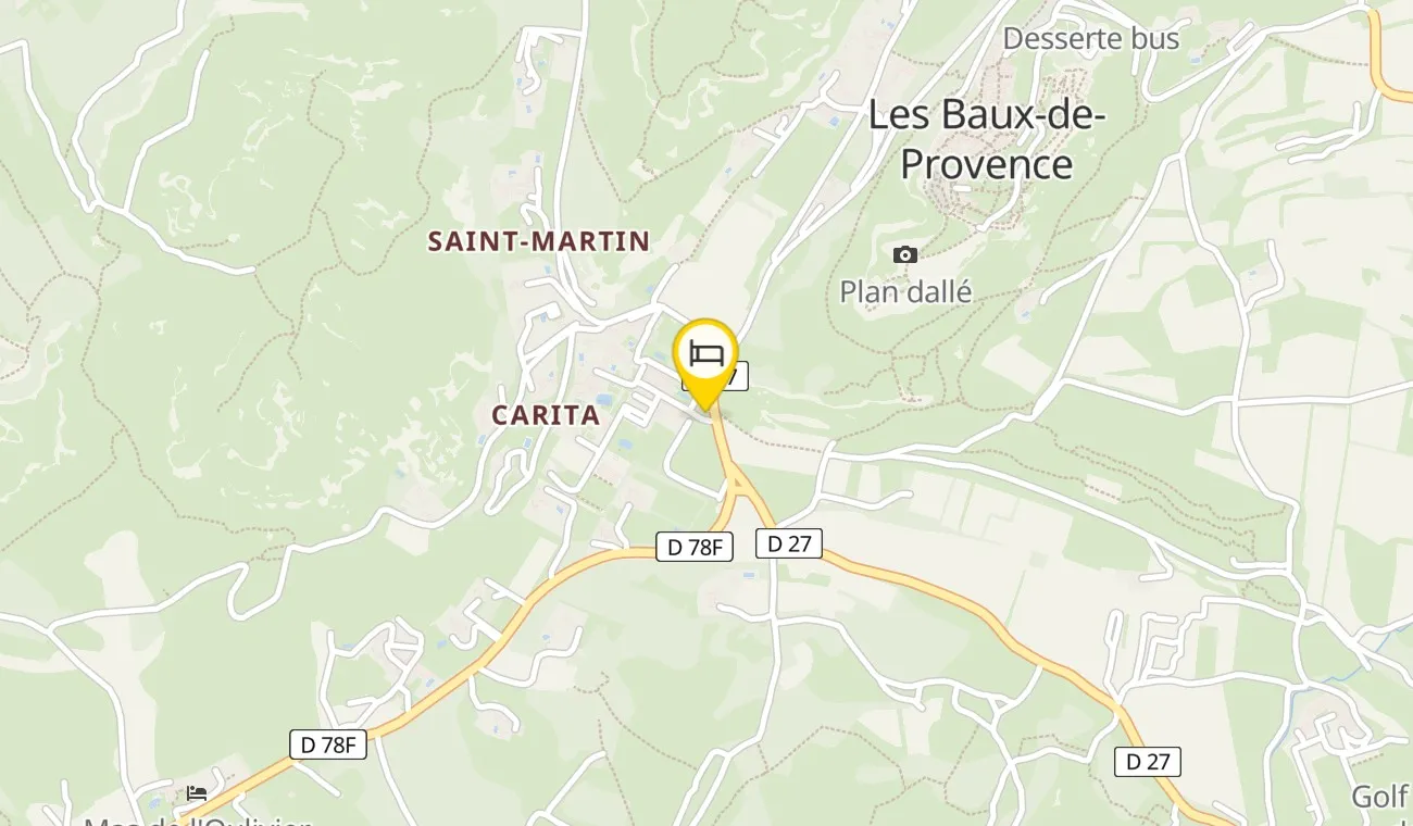 Plan — Baumanière Les Baux-de-Provence