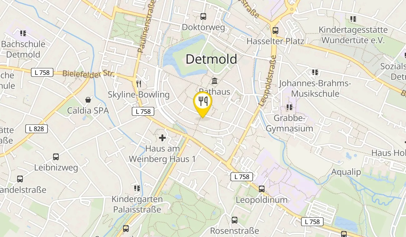 Map — Jan Diekjobst Restaurant