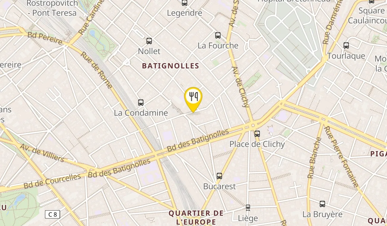 Map — Les Paresseux