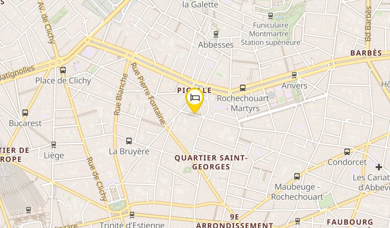 Plan — Hotel Massé