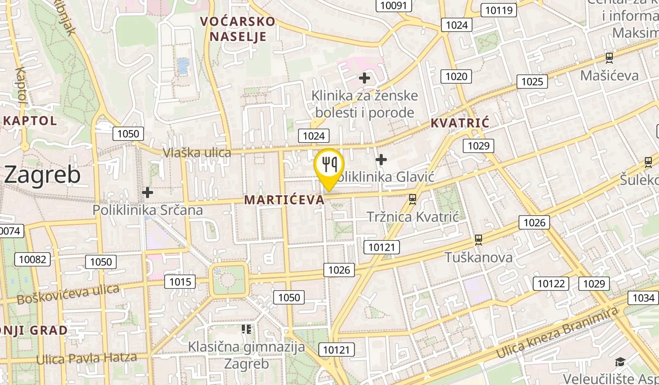 Karta — Zlatna Školjka
