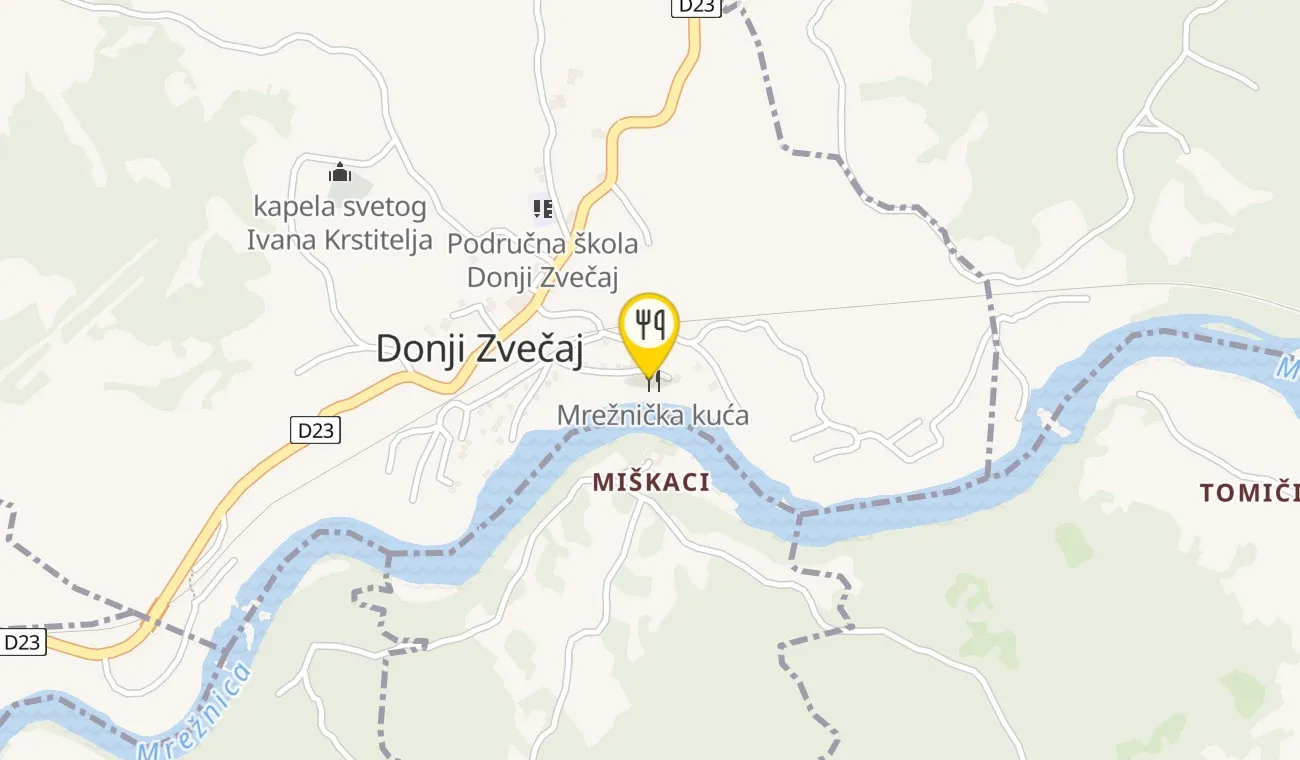 Map — Mrežnička kuća