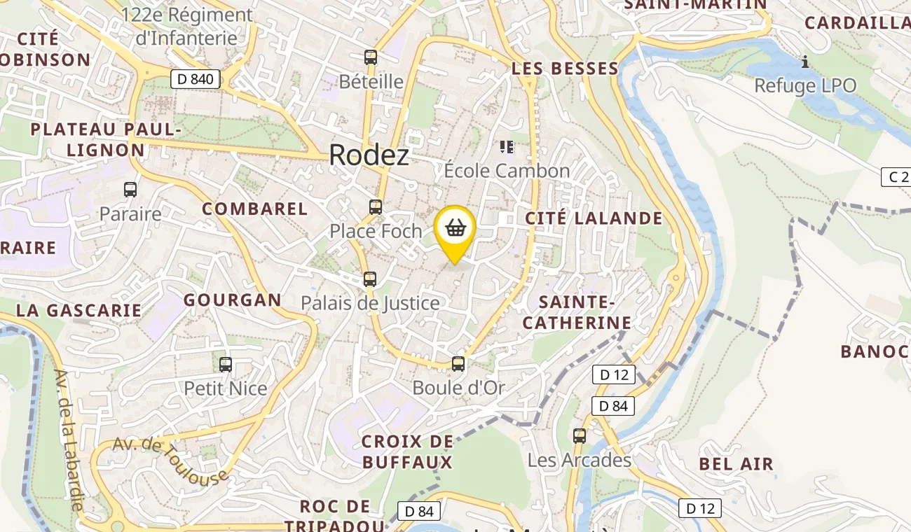 18 Place du Bourg, 12000 Rodez, France