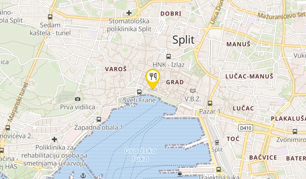 Map — Brasserie on 7