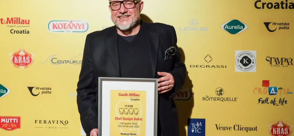 Danijel Đekić, Gault&Millau chef of the year: we don't let people down
