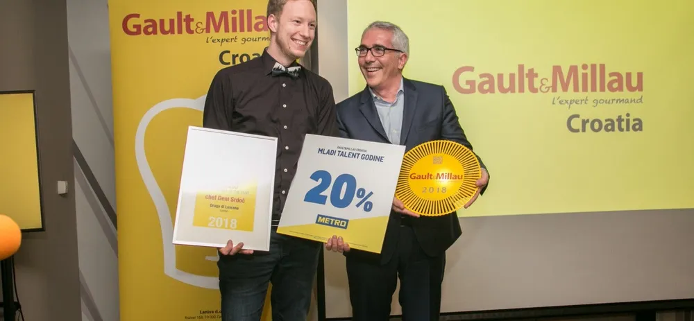 Chef Deni Srdoč- Young Talent of the Year 2018