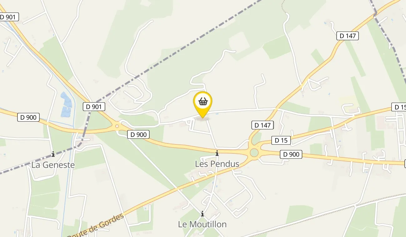 Map — Domaine des Peyre