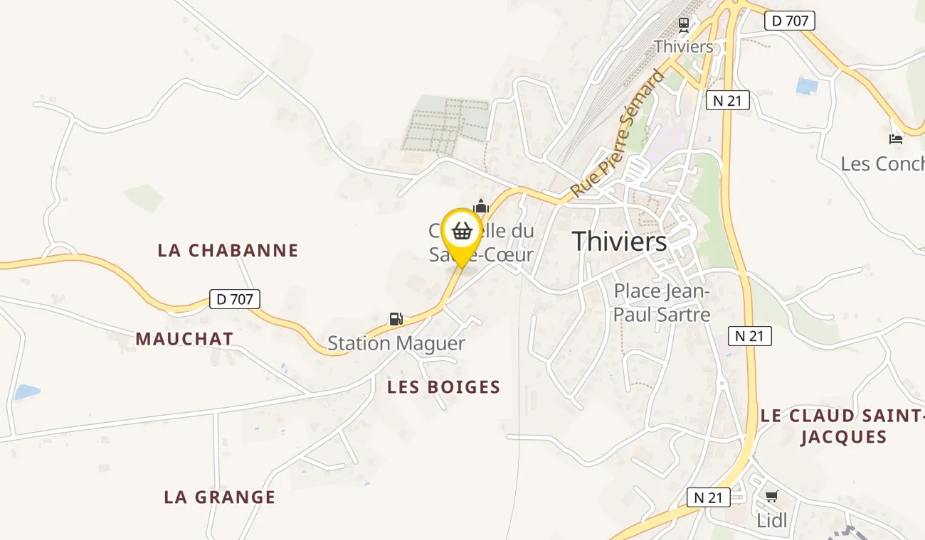 23 Rue Bertran de Born, 24800 Thiviers, France
