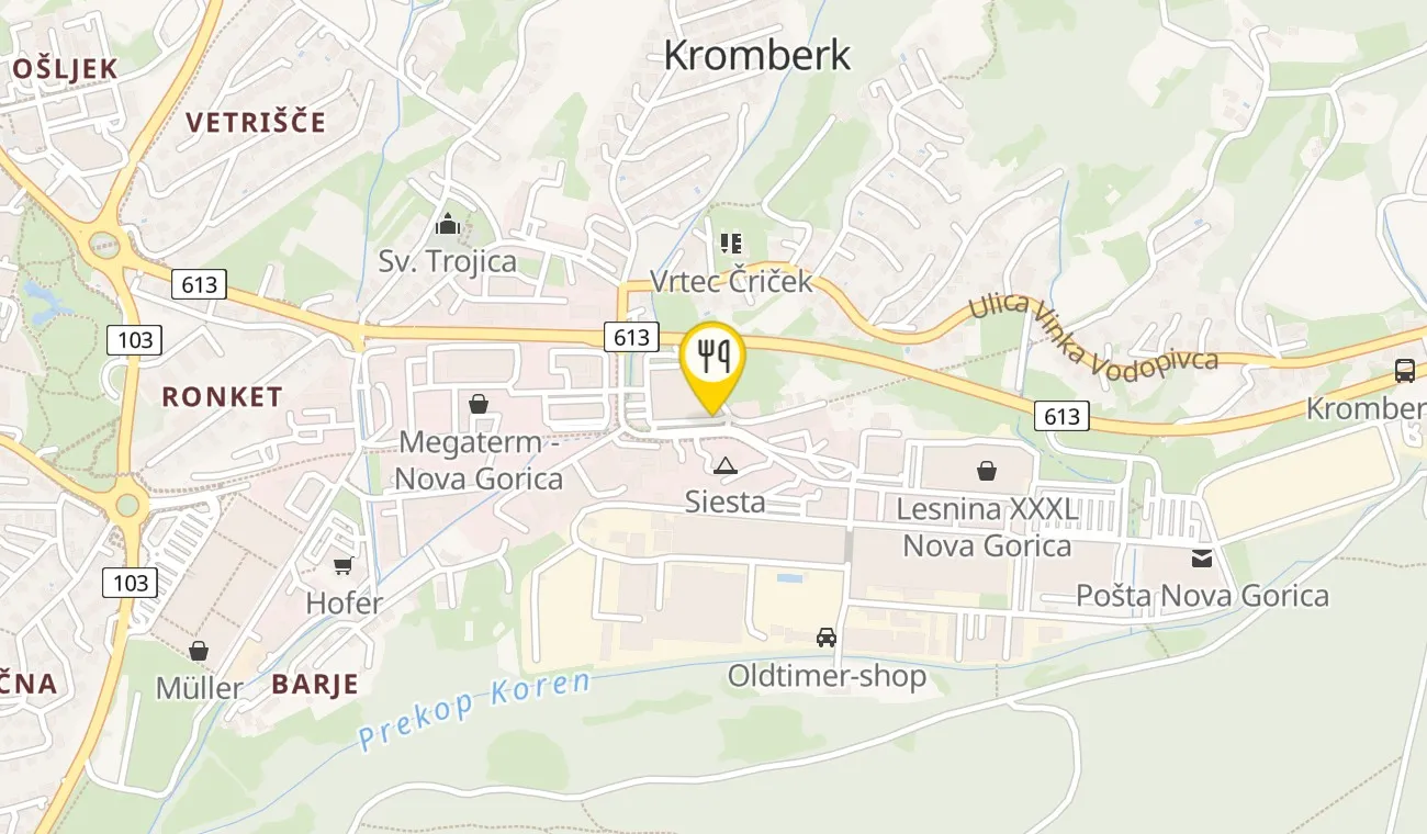 Map — Reservoir dogs točilnica