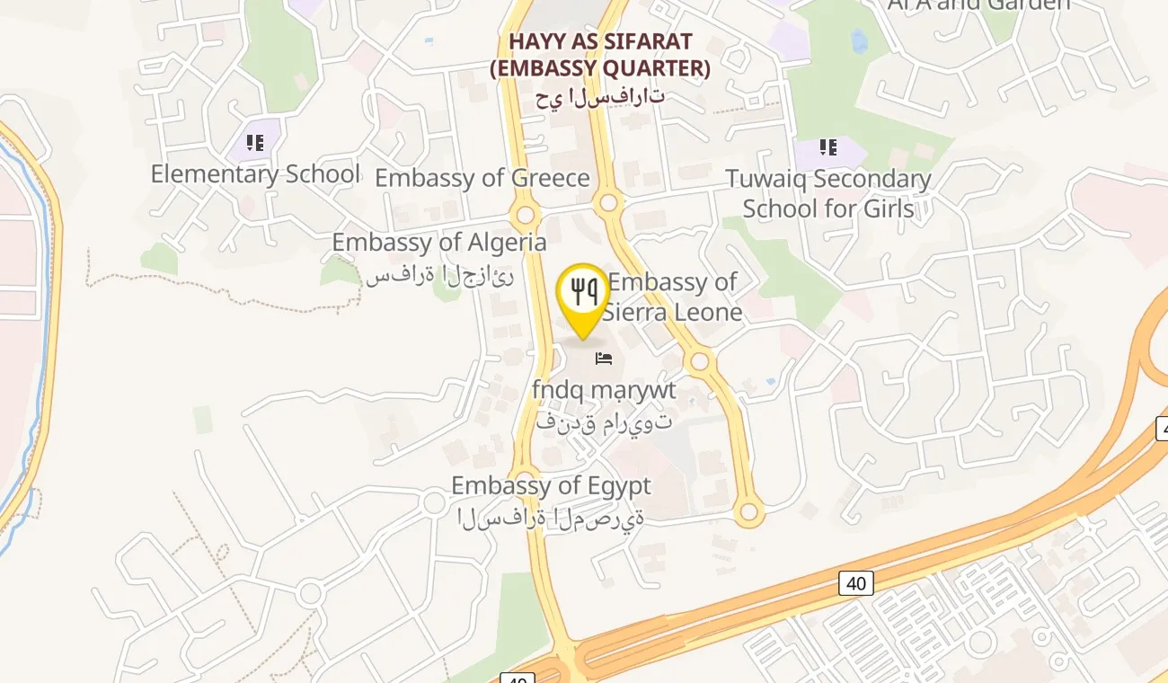 Map — Nomas - Marriott Riyadh Diplomatic Quarter