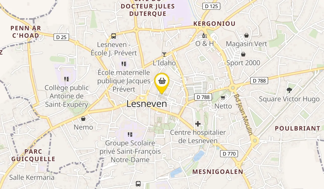 9 Place du Château, 29260 Lesneven, France