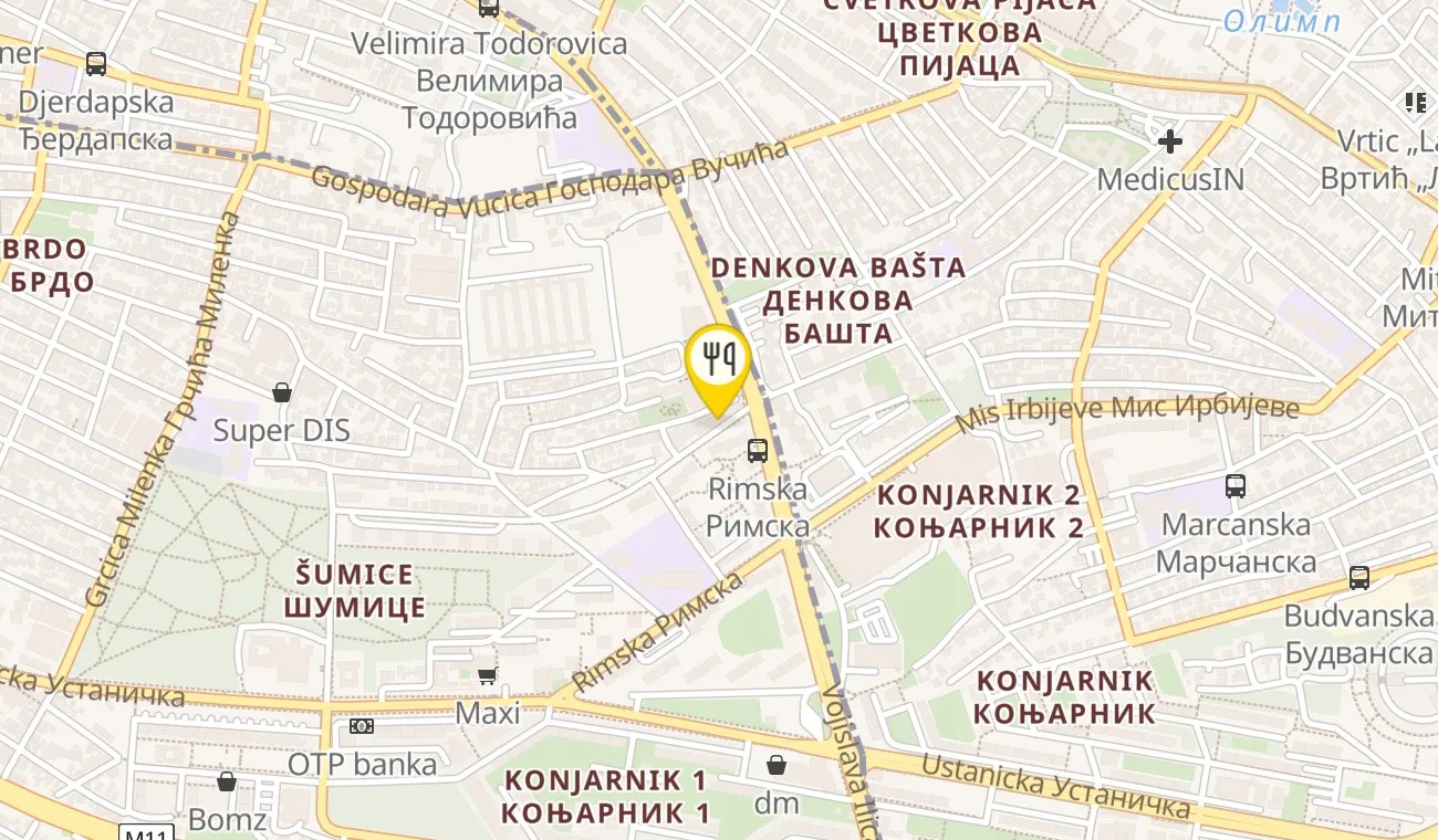 Mapa — LEGAT 1903