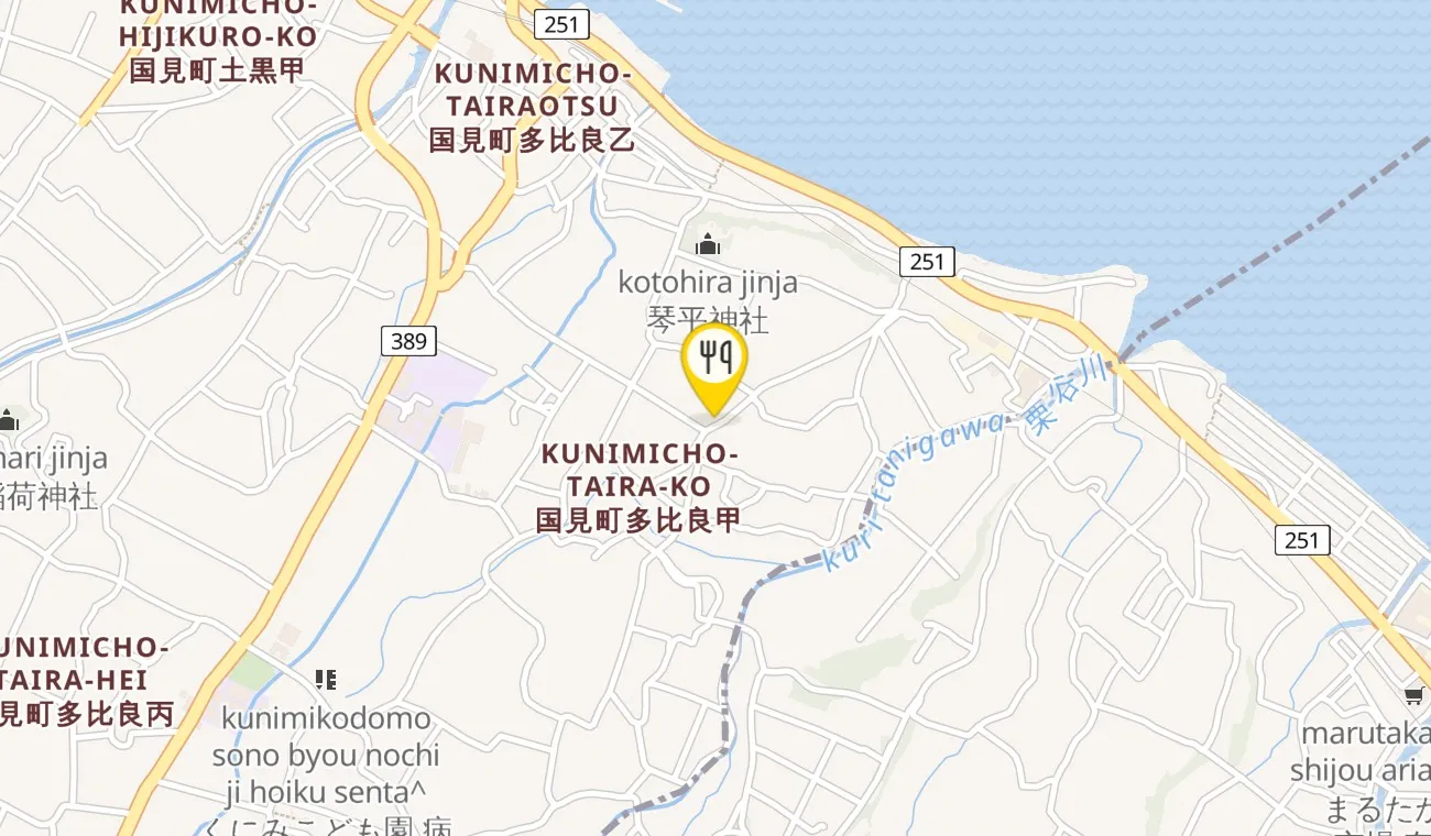 Map — villa del nido