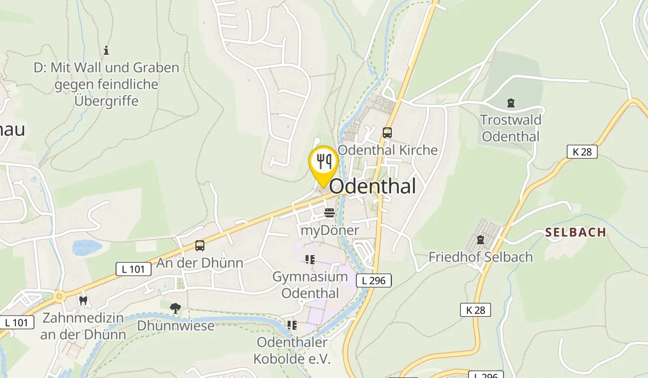 Map — Zur Post