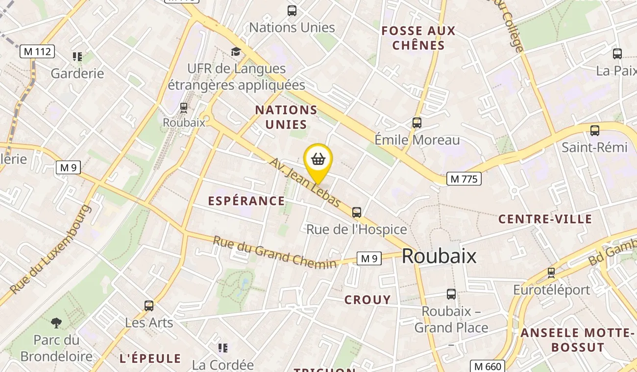 35 Avenue Jean-Baptiste Lebas, 59100 Roubaix, France