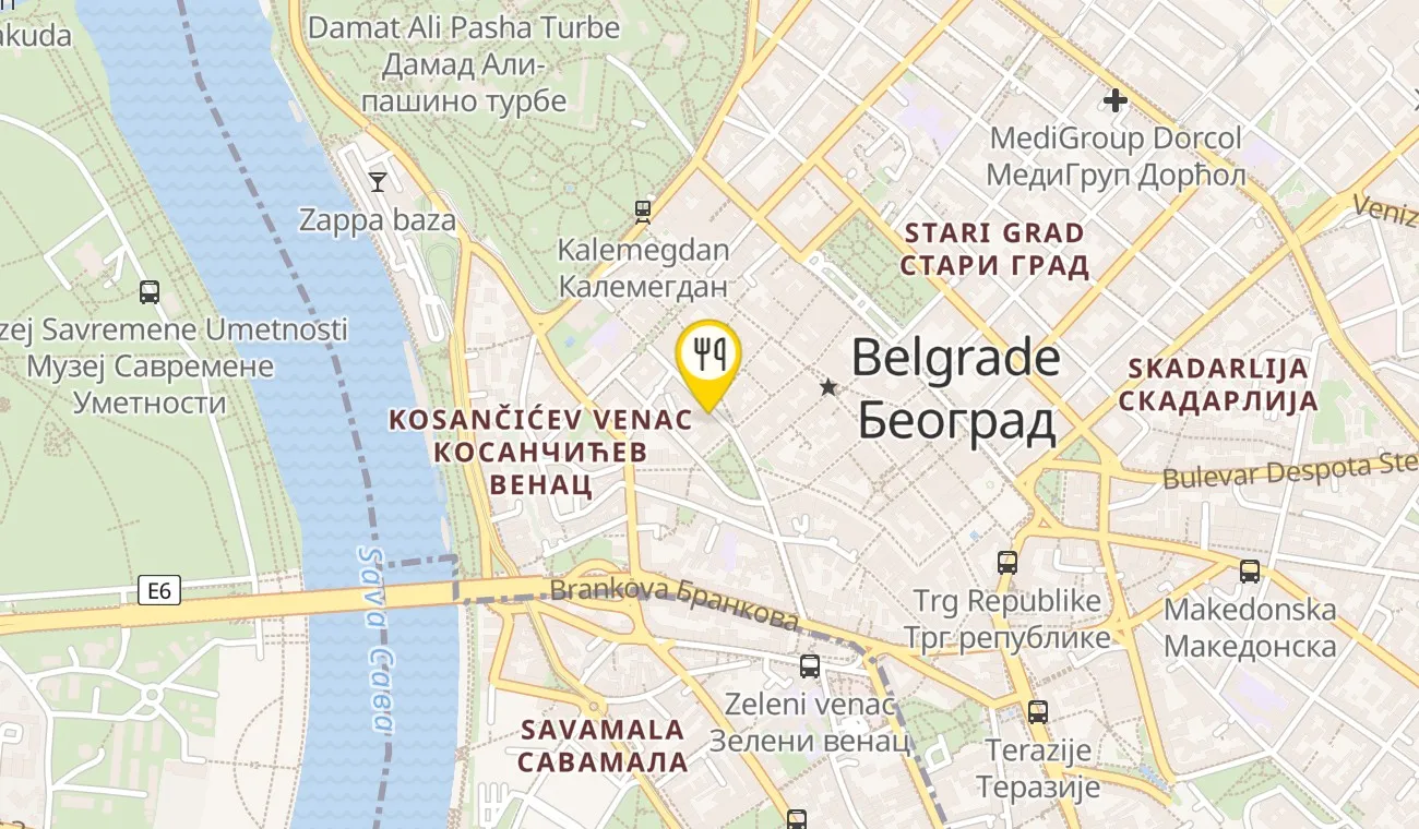 Mapa — MANDARINA CAKE SHOP