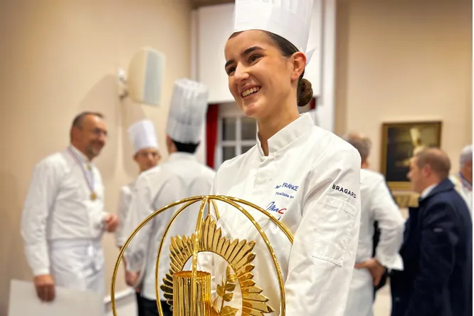 Awen Franceschi couronnée Meilleure Apprentie Cuisinière de France 2024