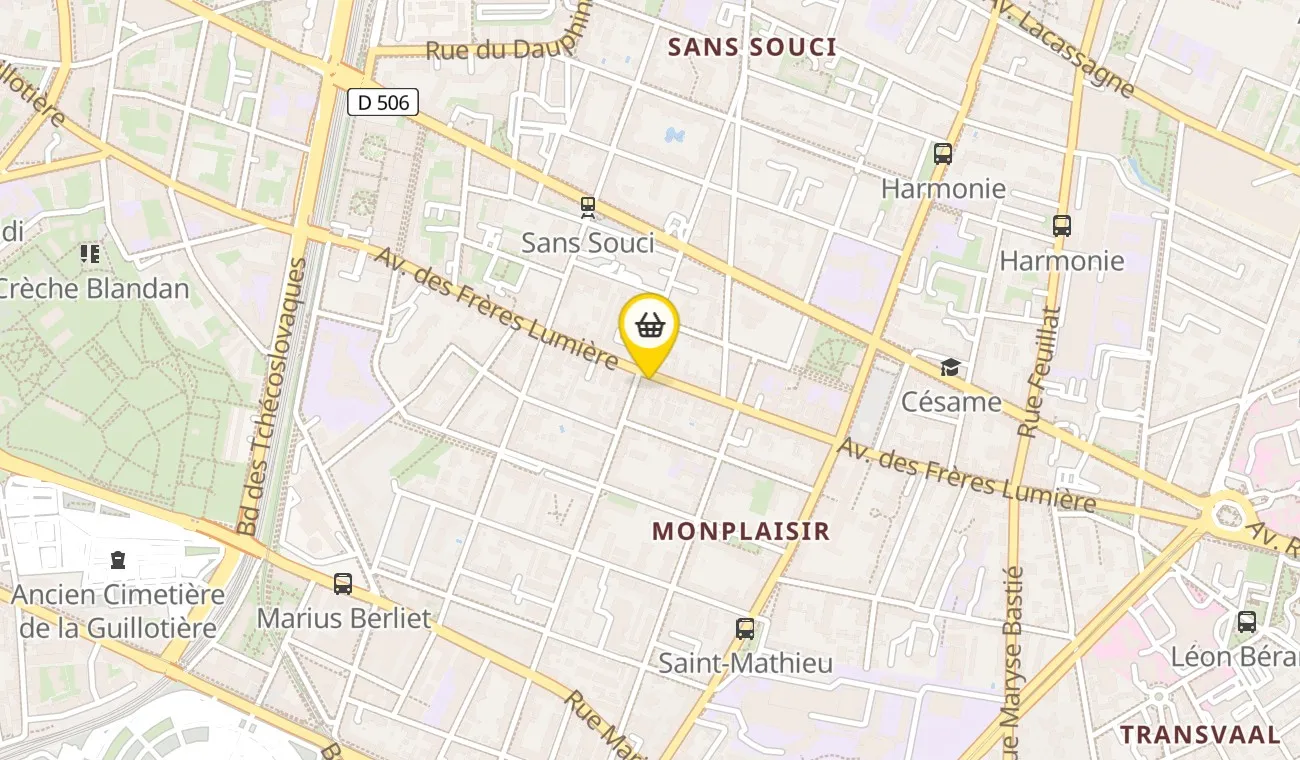 Map — Maison Barithel