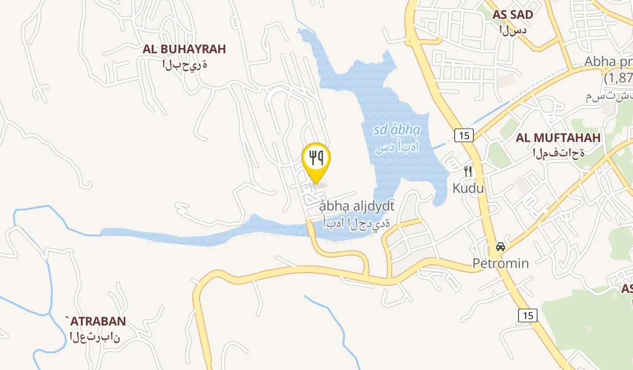 Map — Nahran - Abha Palace Hotel