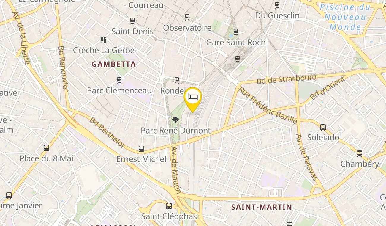 Plan — Jost Hotel Montpellier