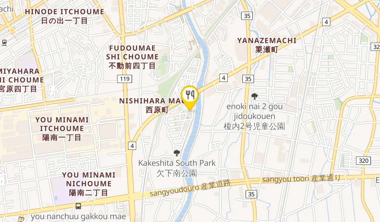 Map — Otowa restaurant
