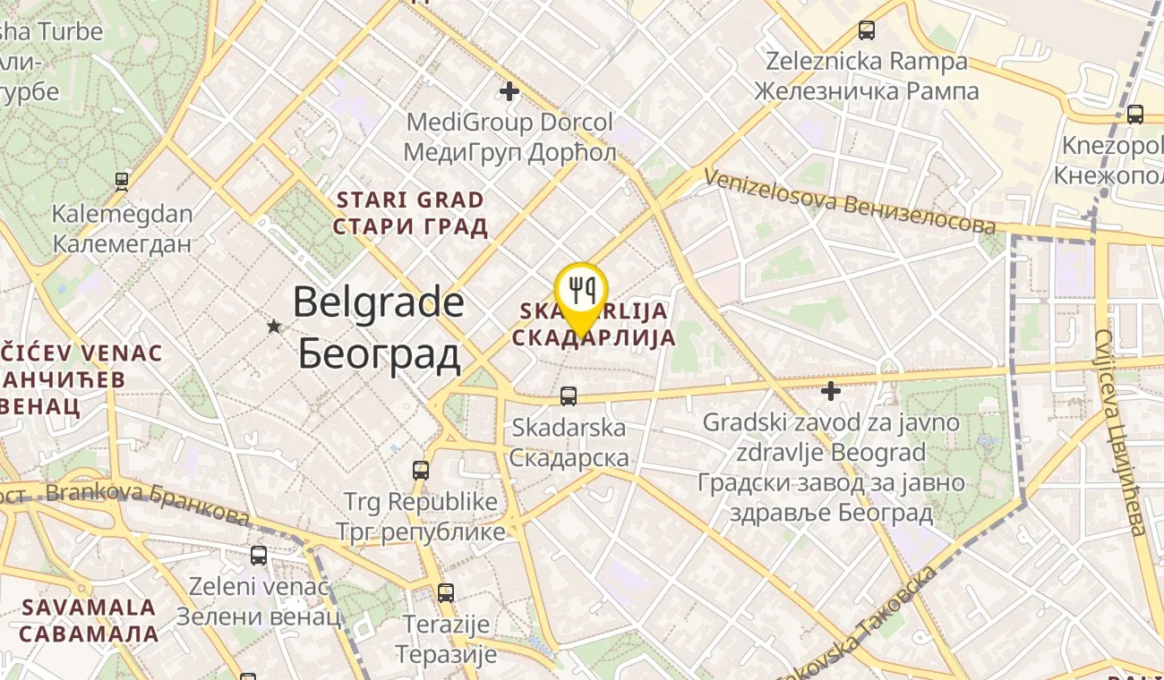 Map — DVA JELENA