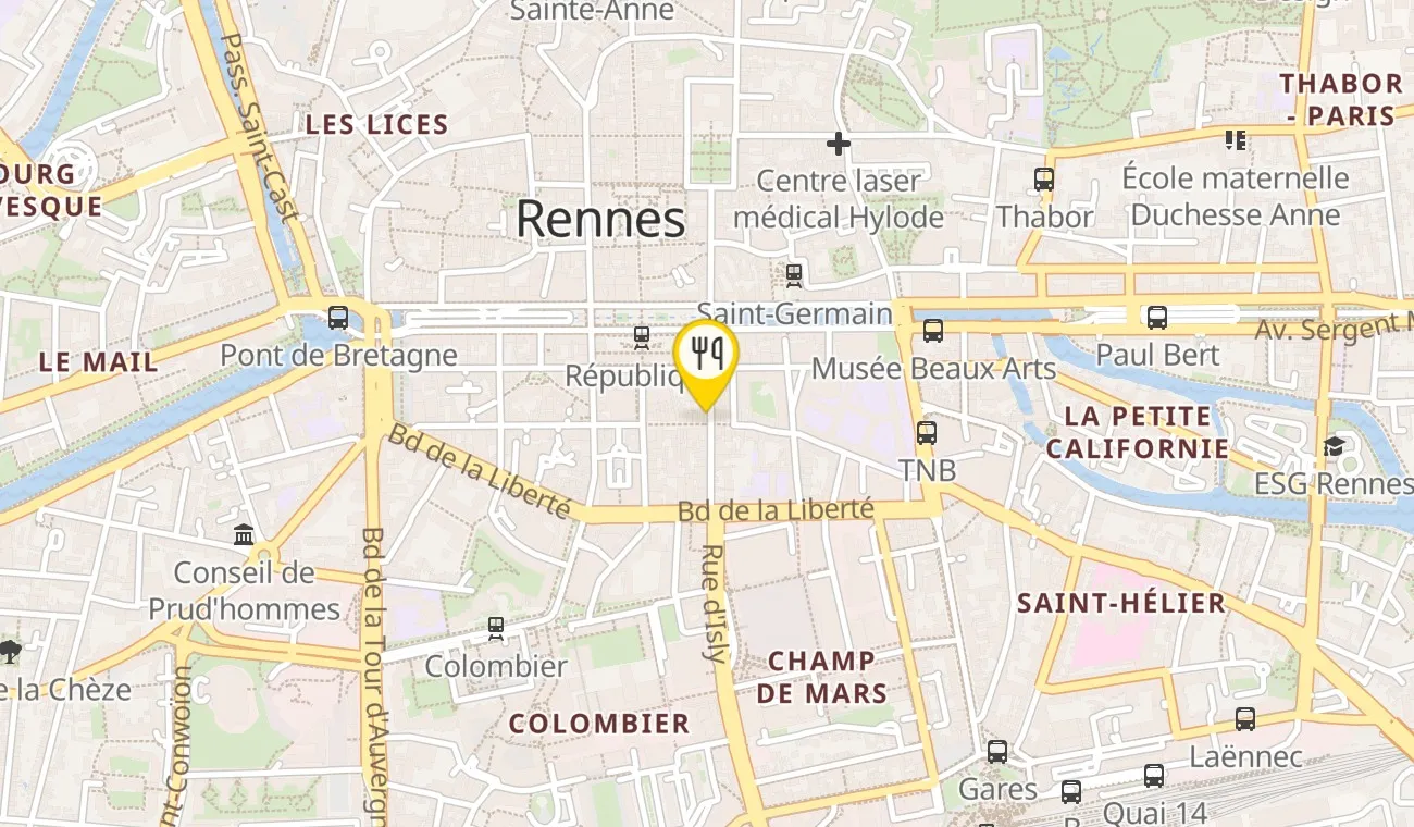 Plan — Les Champs Rôtis