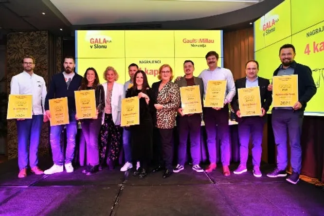 Gault&Millau Slovenia announces the best of 2024 - 10 restaurants receive 4 caps