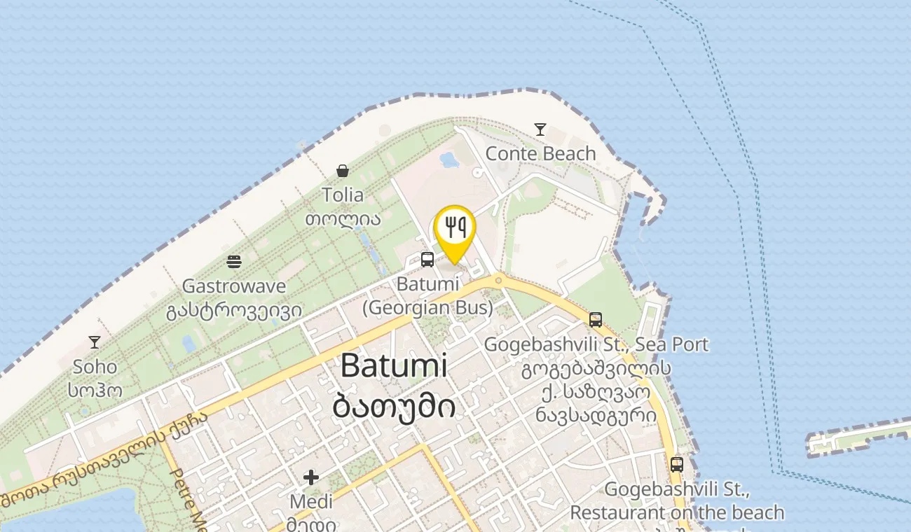 Map — MEDEA BAR & RESTAURANT