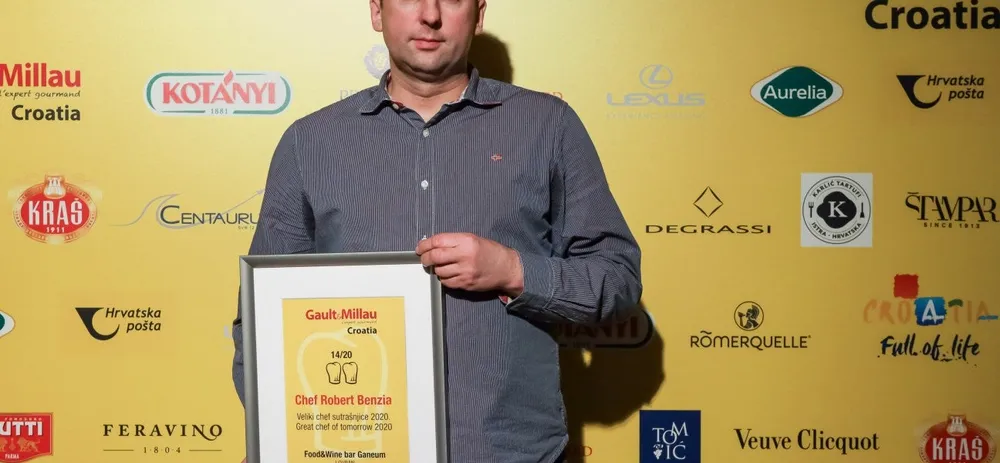 Robert Benzia - Gault&Millau Great Chef of Tomorrow of the Year 2020
